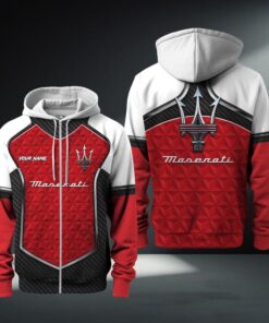 Hoodie zippé Maserati