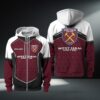 Hoodie zippé West Ham United