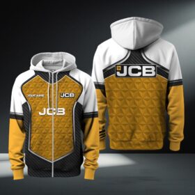 Hoodie zippé JCB Agricultural Tractors