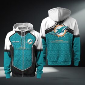 Hoodie zippé Miami Dolphins