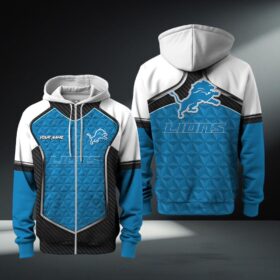 Hoodie zippé Detroit Lions