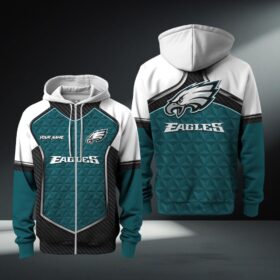 Hoodie zippé Philadelphia Eagles
