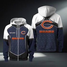 Hoodie zippé Chicago Bears