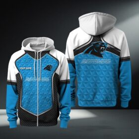 Hoodie zippé Carolina Panthers