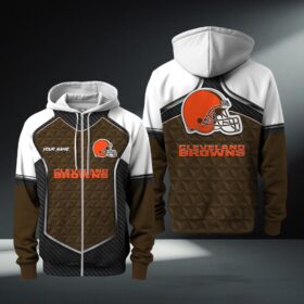 Hoodie zippé Cleveland Browns