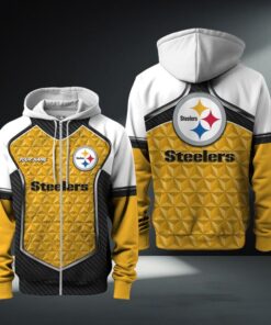Hoodie zippé Pittsburgh Steelers