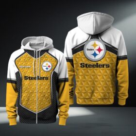 Hoodie zippé Pittsburgh Steelers