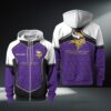 Hoodie zippé Minnesota Vikings