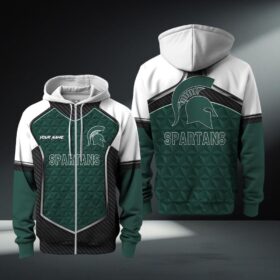 Hoodie zippé Michigan State Spartans