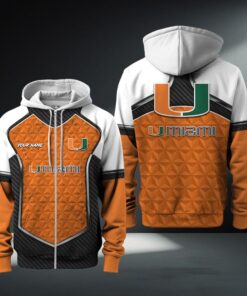 Hoodie zippé Miami Hurricanes