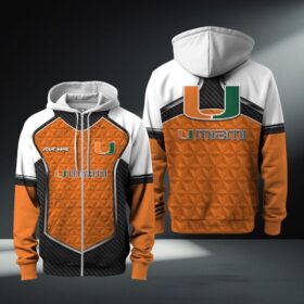 Hoodie zippé Miami Hurricanes