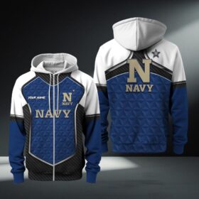 Hoodie zippé Navy Midshipmen