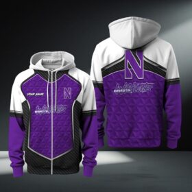 Hoodie zippé Northwestern Wildcats