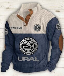 Sweat-shirt pour homme sans capuche Ural Motorcycles