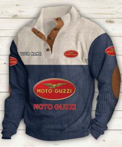 Sweat-shirt pour homme sans capuche Moto Guzzi