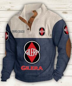 Sweat-shirt pour homme sans capuche Gilera Motorcycles