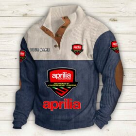 Sweat-shirt pour homme sans capuche Aprilia