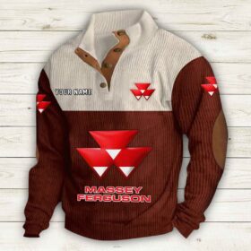 Sweat-shirt pour homme sans capuche Massey Ferguson