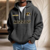Sweat à capuche en maille gaufrée Missouri Tigers