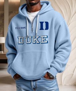 Sweat à capuche en maille gaufrée Duke Blue Devils