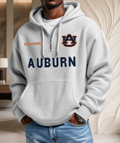 Sweat à capuche en maille gaufrée Auburn Tigers