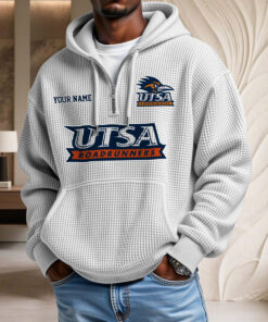 Sweat à capuche en maille gaufrée Utsa Roadrunners
