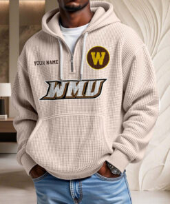 Sweat à capuche en maille gaufrée Western Michigan Broncos