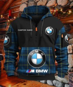Sweat à capuche à demi-zip BMW M Car