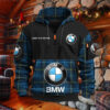 Sweat à capuche à demi-zip BMW Car