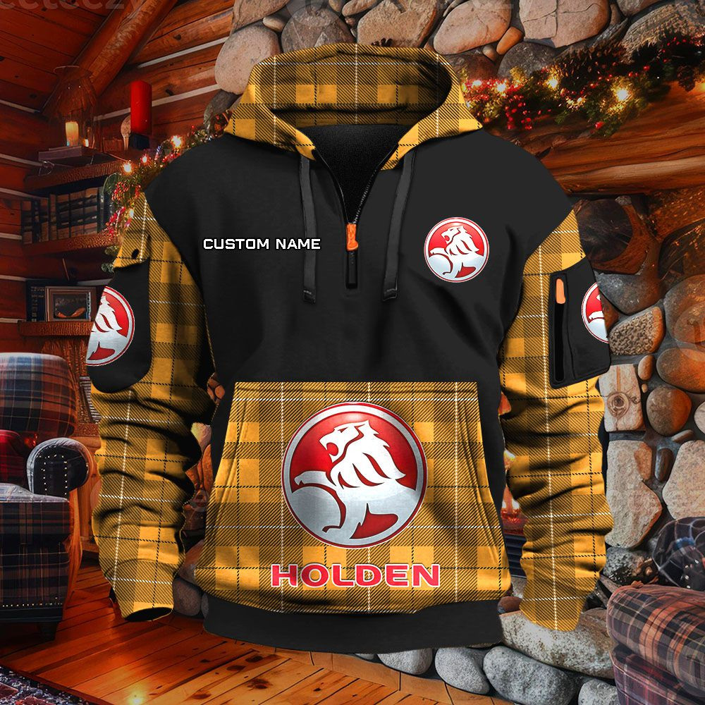 Sweat à capuche à demi-zip Holden – Image 9