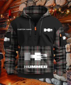 Sweat à capuche à demi-zip H2 Hummer