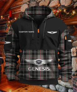 Sweat à capuche à demi-zip Genesis