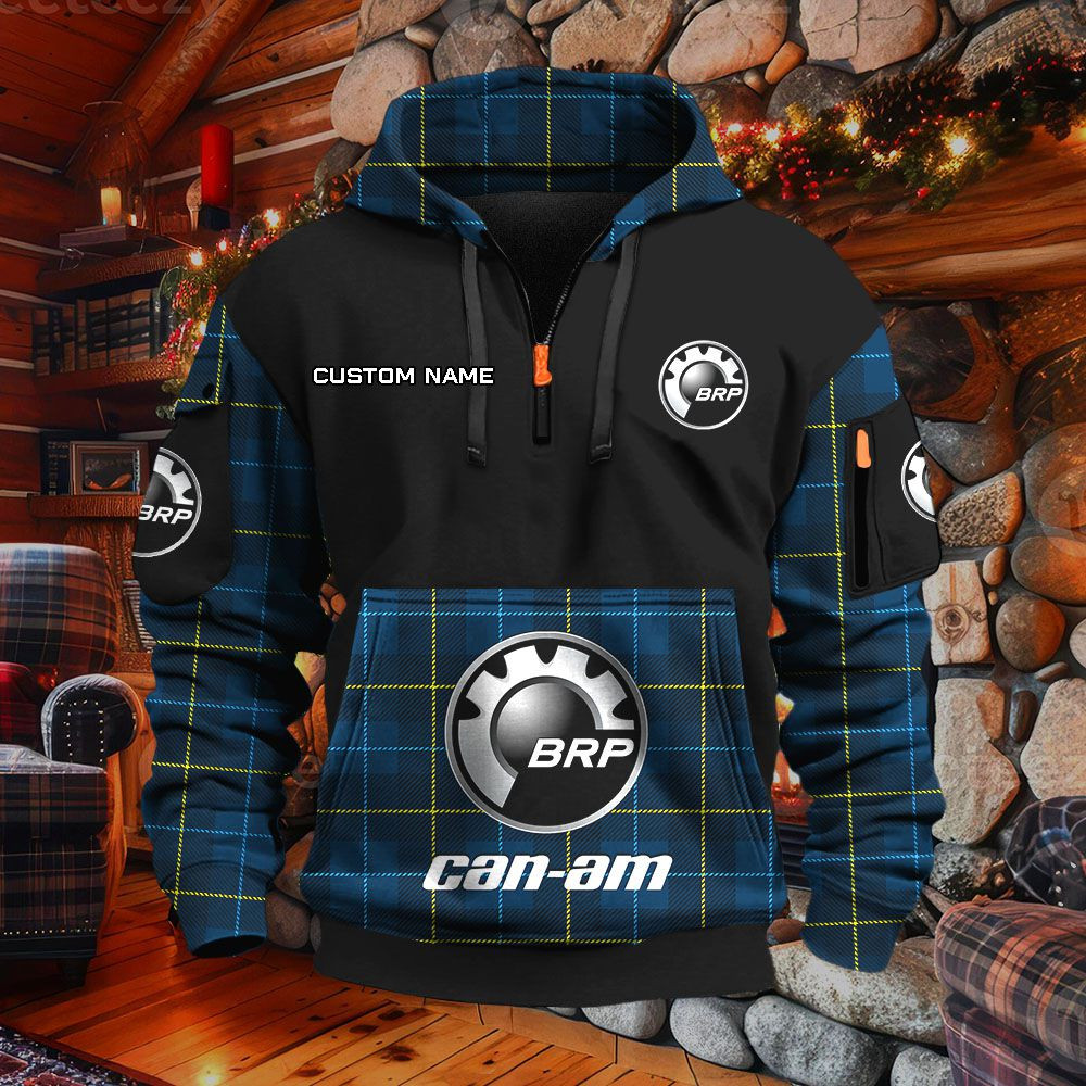 Sweat à capuche à demi-zip BRP Can-am – Image 2