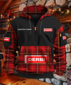 Sweat à capuche à demi-zip Derbi Motorcycles