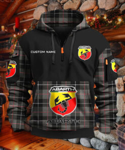 Sweat à capuche à demi-zip Abarth