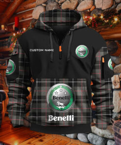 Sweat à capuche à demi-zip Benelli Motorcycles