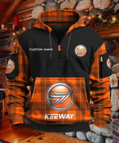 Sweat à capuche à demi-zip Keeway Motorcycles