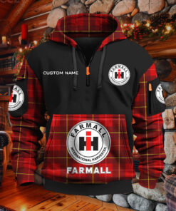 Sweat à capuche à demi-zip Farmall