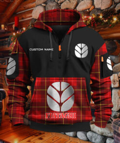 Sweat à capuche à demi-zip Fiatagri