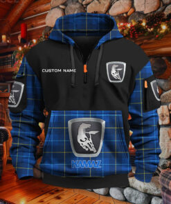 Sweat à capuche à demi-zip Kamaz