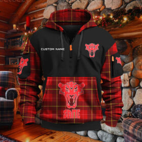 Sweat à capuche à demi-zip Same