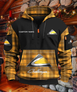 Sweat à capuche à demi-zip Challenger