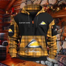 Sweat à capuche à demi-zip Challenger