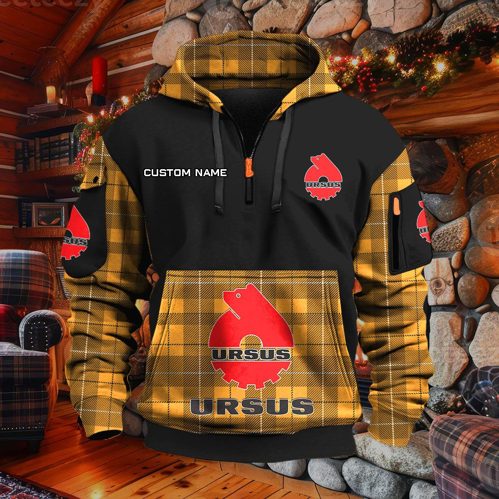 Sweat à capuche à demi-zip Ursus – Image 9