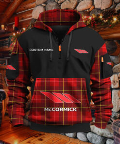 Sweat à capuche à demi-zip McCormick