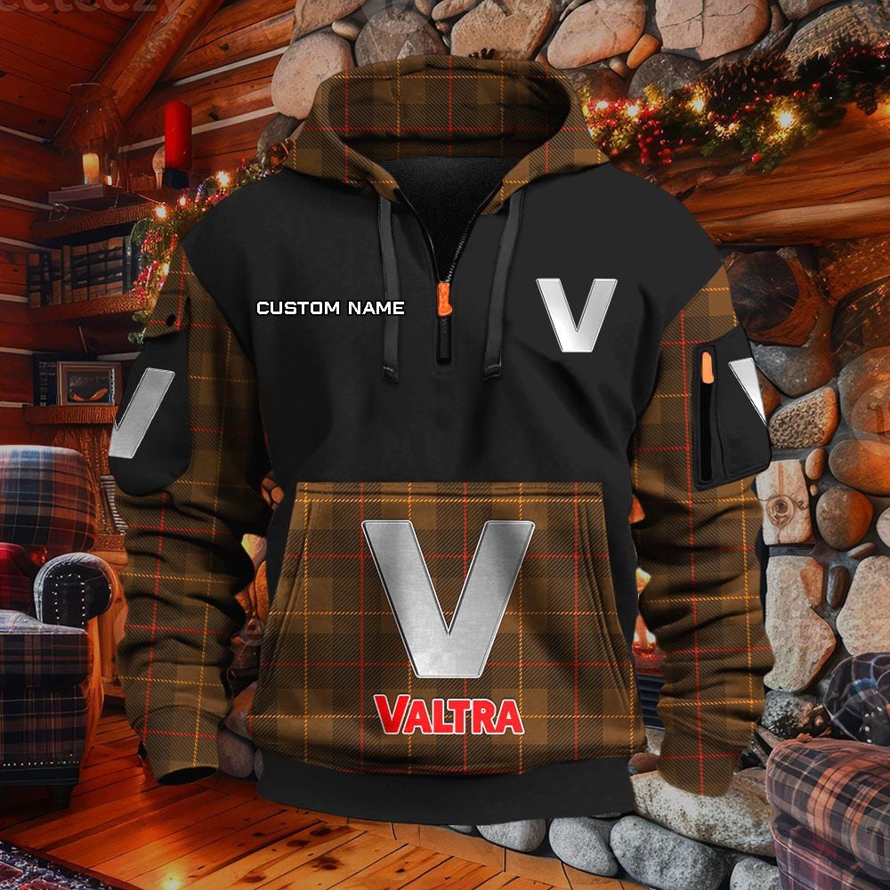 Sweat à capuche à demi-zip Valtra – Image 4