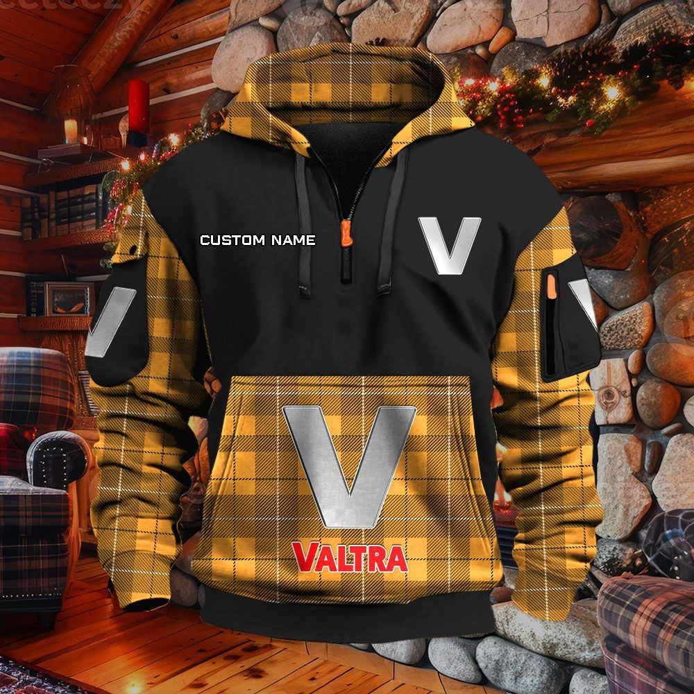 Sweat à capuche à demi-zip Valtra – Image 9