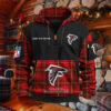 Sweat à capuche à demi-zip Atlanta Falcons