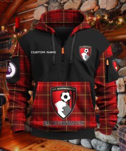 Sweat à capuche à demi-zip Bournemouth