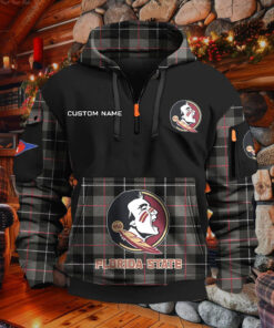 Sweat à capuche à demi-zip Florida State Seminoles